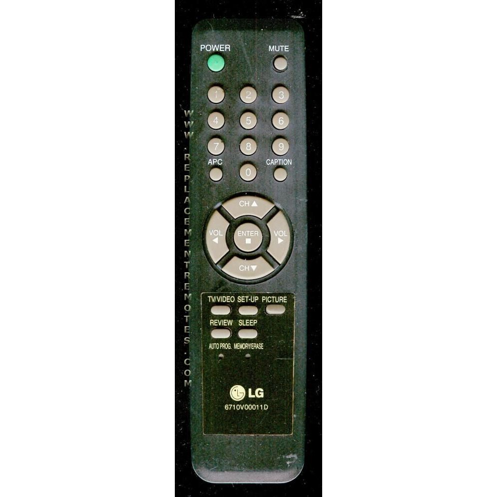 Control remoto del televisor LG 6710V00011D