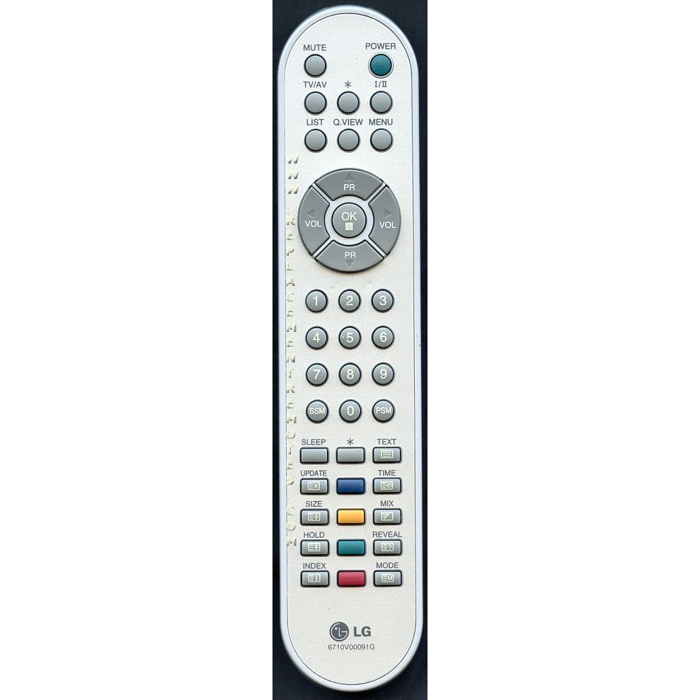 LG 6710V00091G TV Remote Control