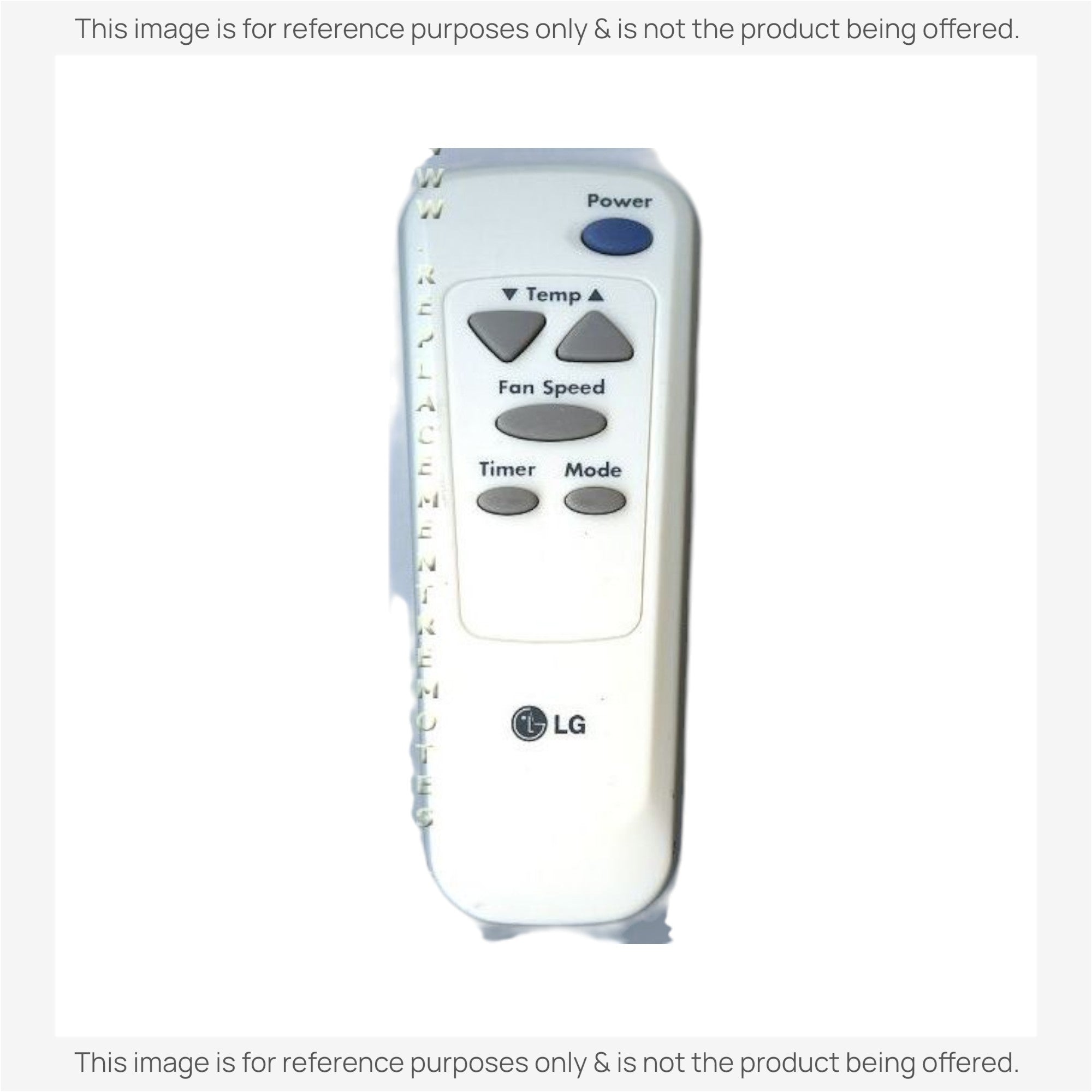 Control remoto del aire acondicionado LG 6711A20034G