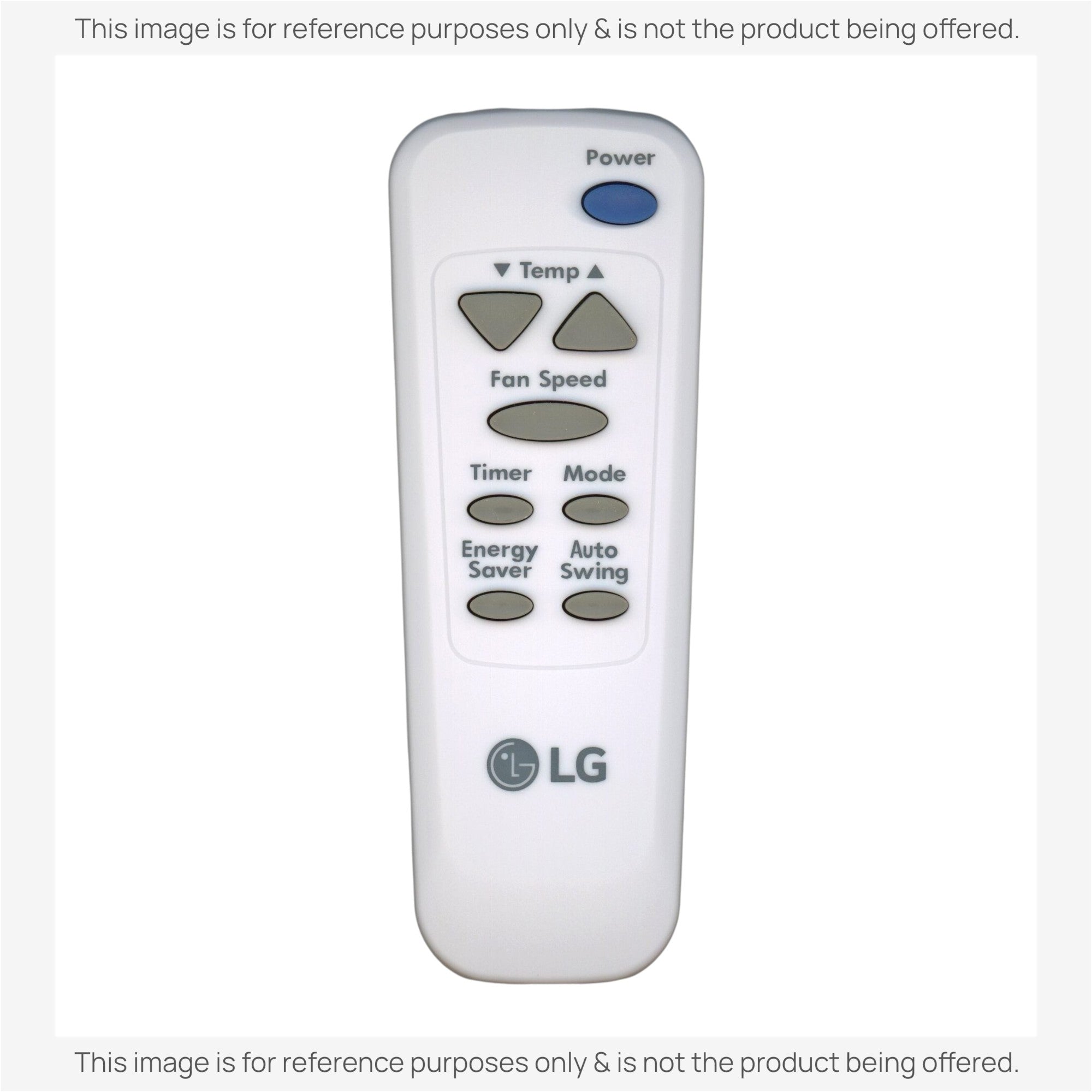 Substitute for LG 6711A20066H Air Conditioner Remote Control [RR0035A]