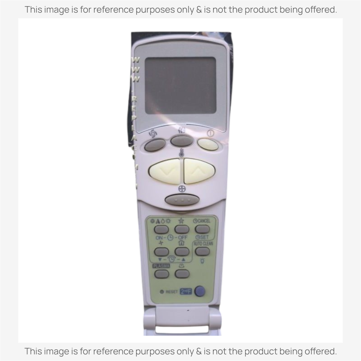Anderic universal air conditioner remote control with backlit LCD screen and numeric programming buttons
