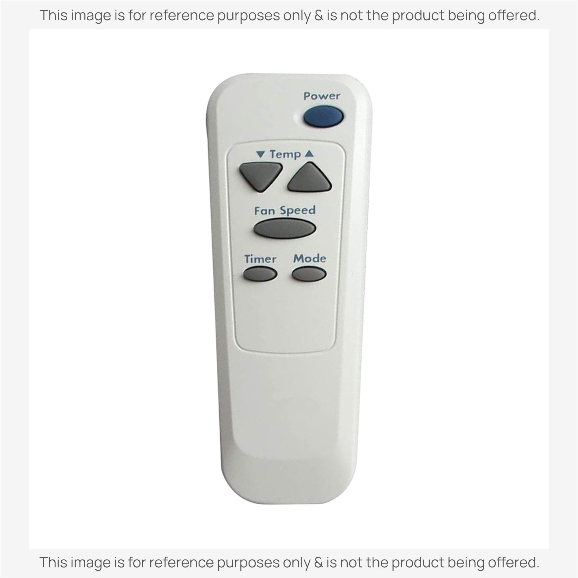 Substitute for LG 6711A20089K Comfort Aire Air Conditioner Remote Control [RR0035A]