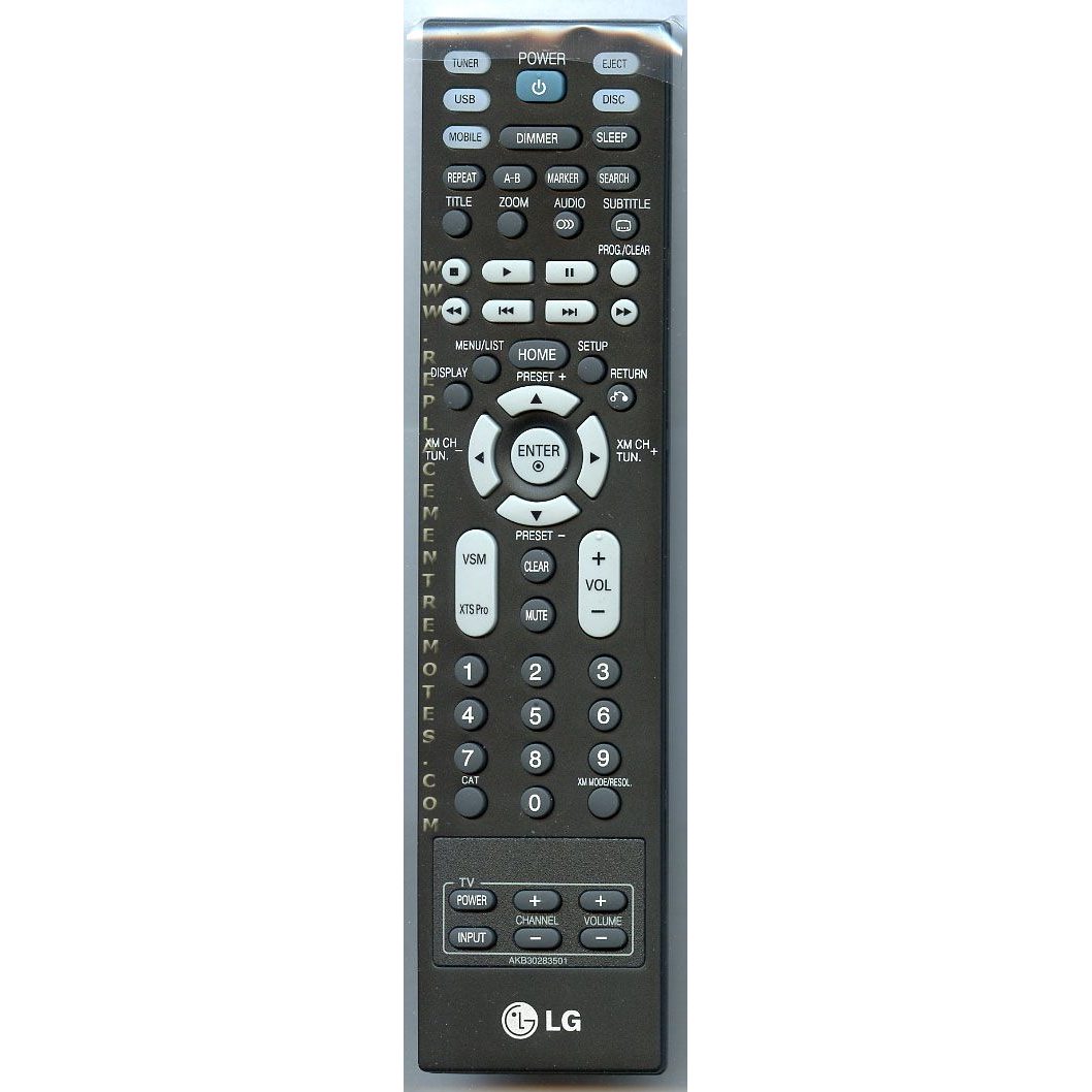 LG AKB30283501 Home Theater Remote Control
