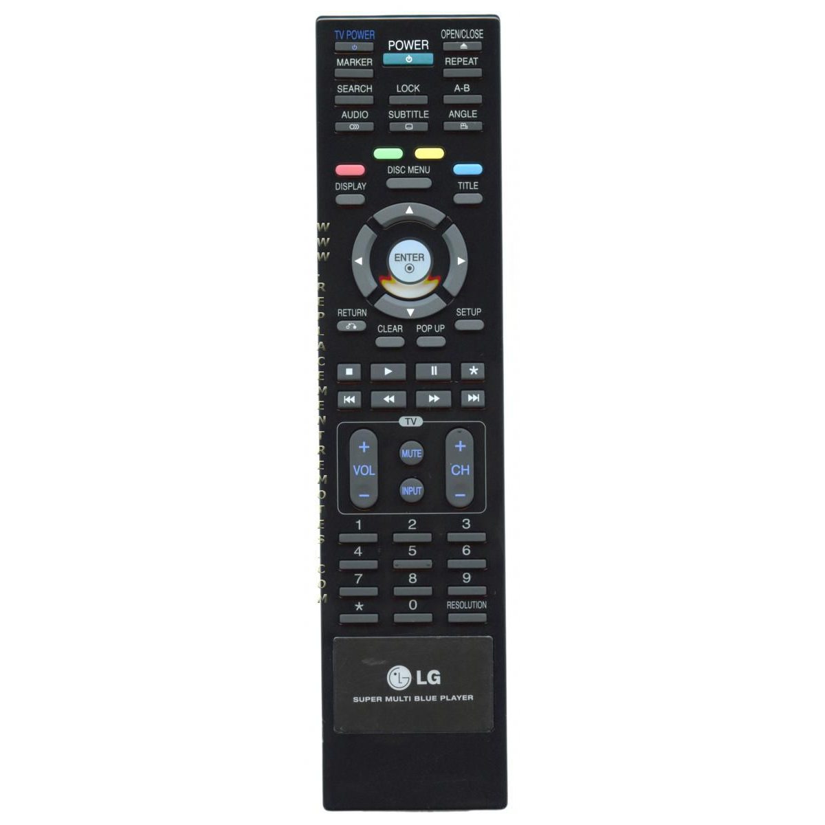 Control remoto de Blu-ray LG AKB32293201
