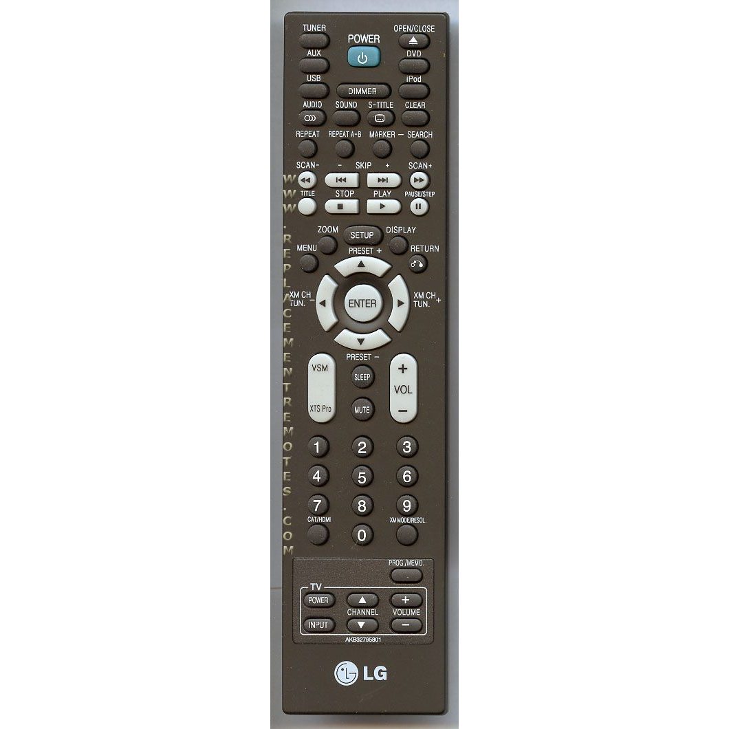 Control remoto del receptor LG AKB32795801