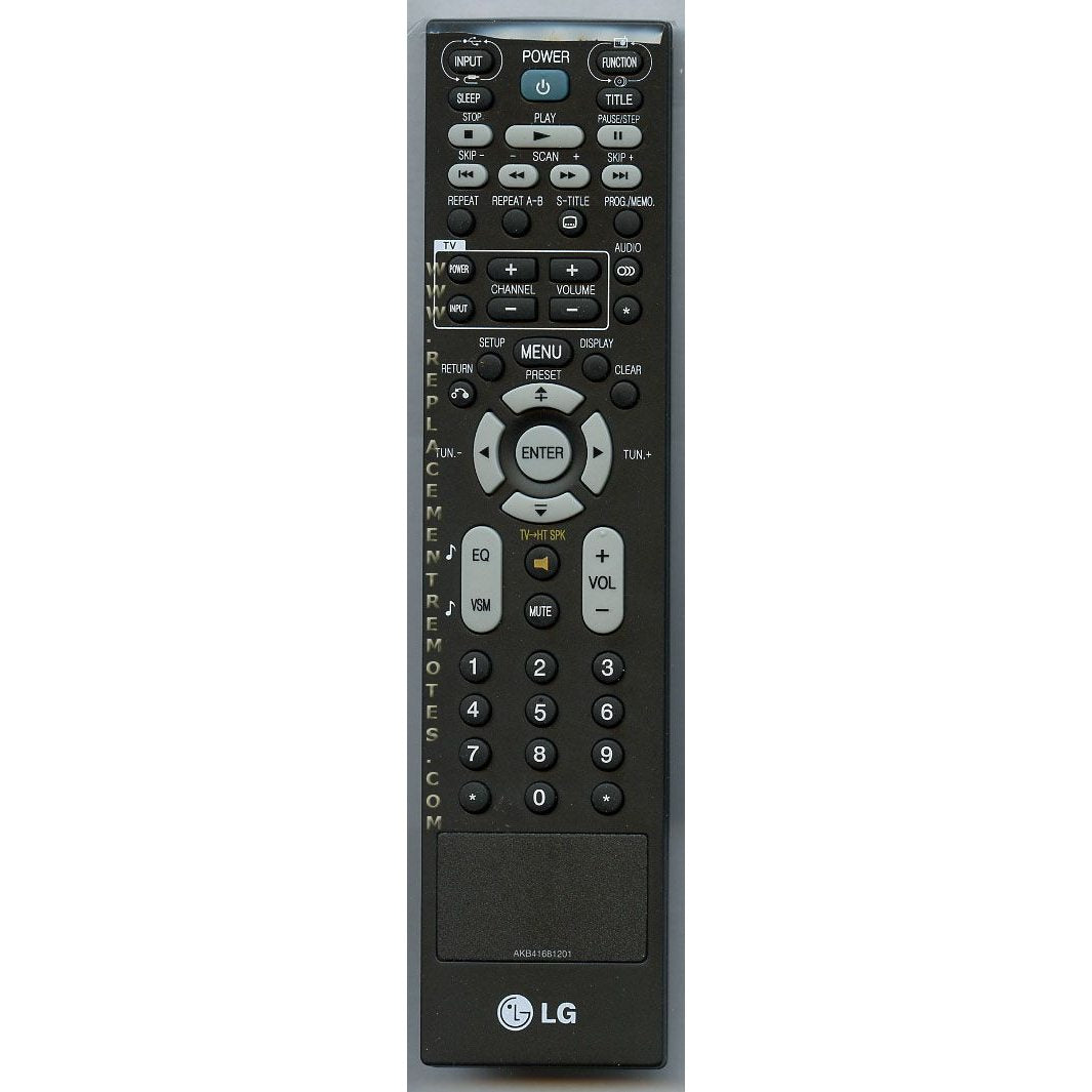 Control remoto de DVD LG AKB41681201
