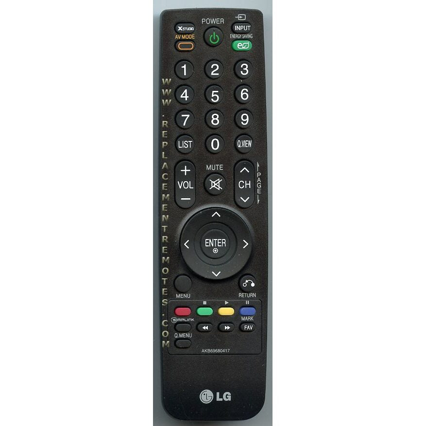 LG AKB69680417 TV Remote Control