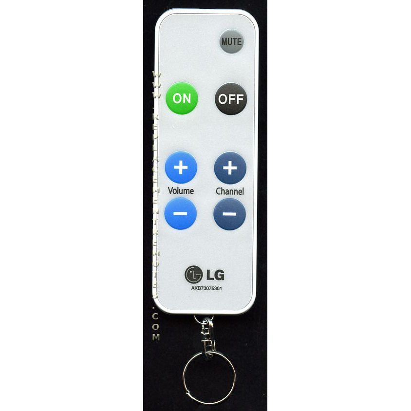 Télécommande porte-clés pour téléviseur LG AKB73075301