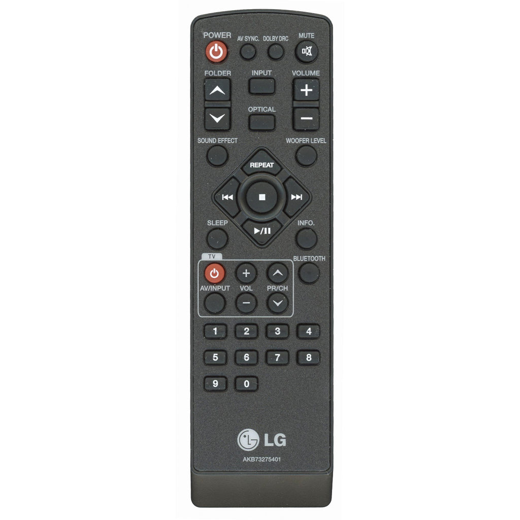 Lg Walkman Remote Control LG AKB73275401 Home Theater Remote Control