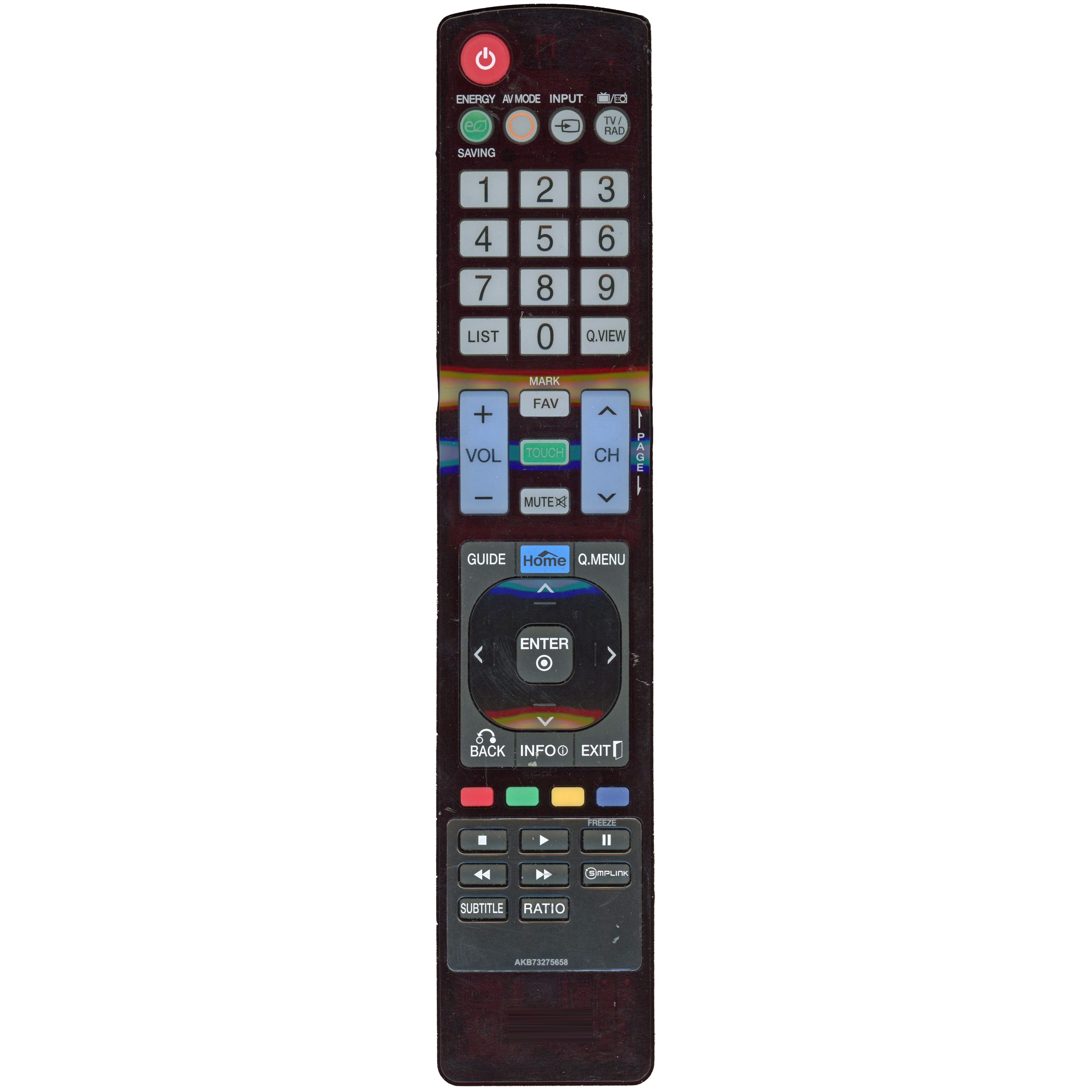 LG AKB73275658 TV Remote Control
