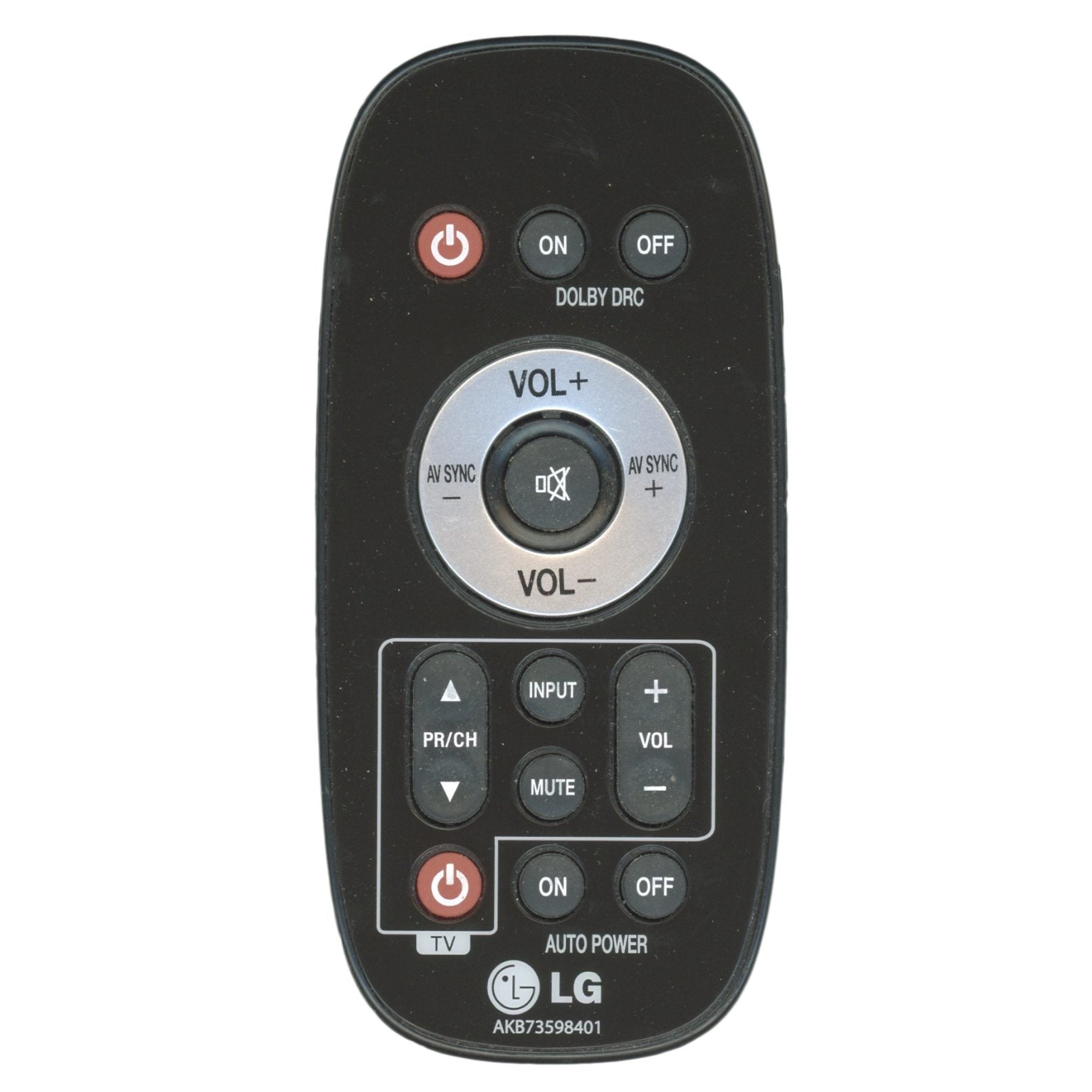 Control remoto para cine en casa LG AKB73598401