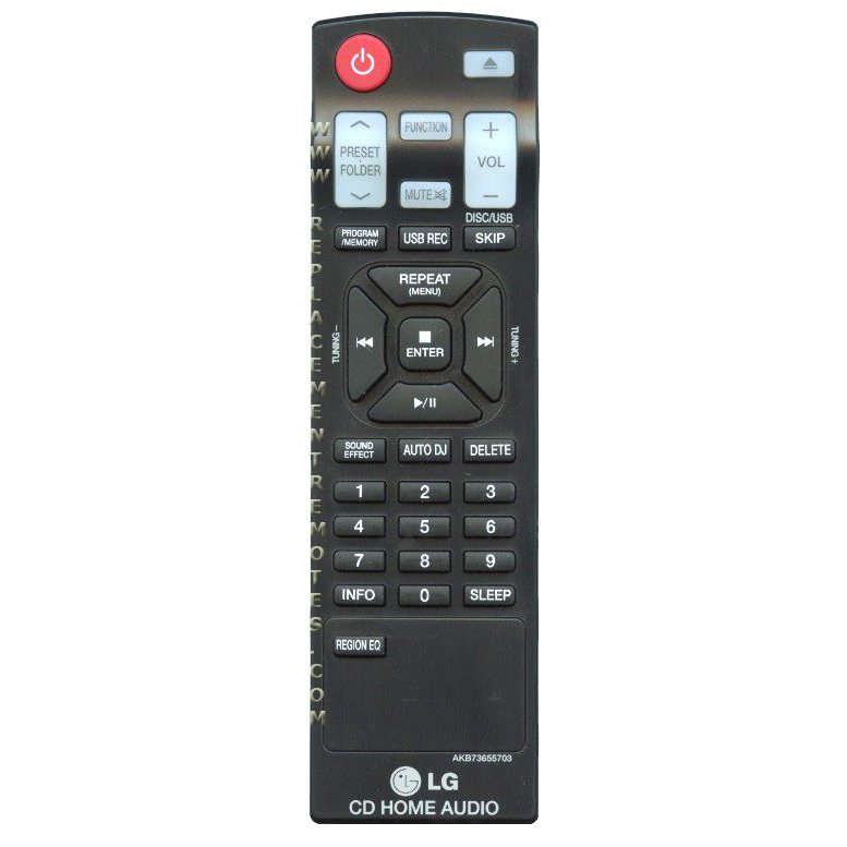 Control remoto de audio LG AKB73655703
