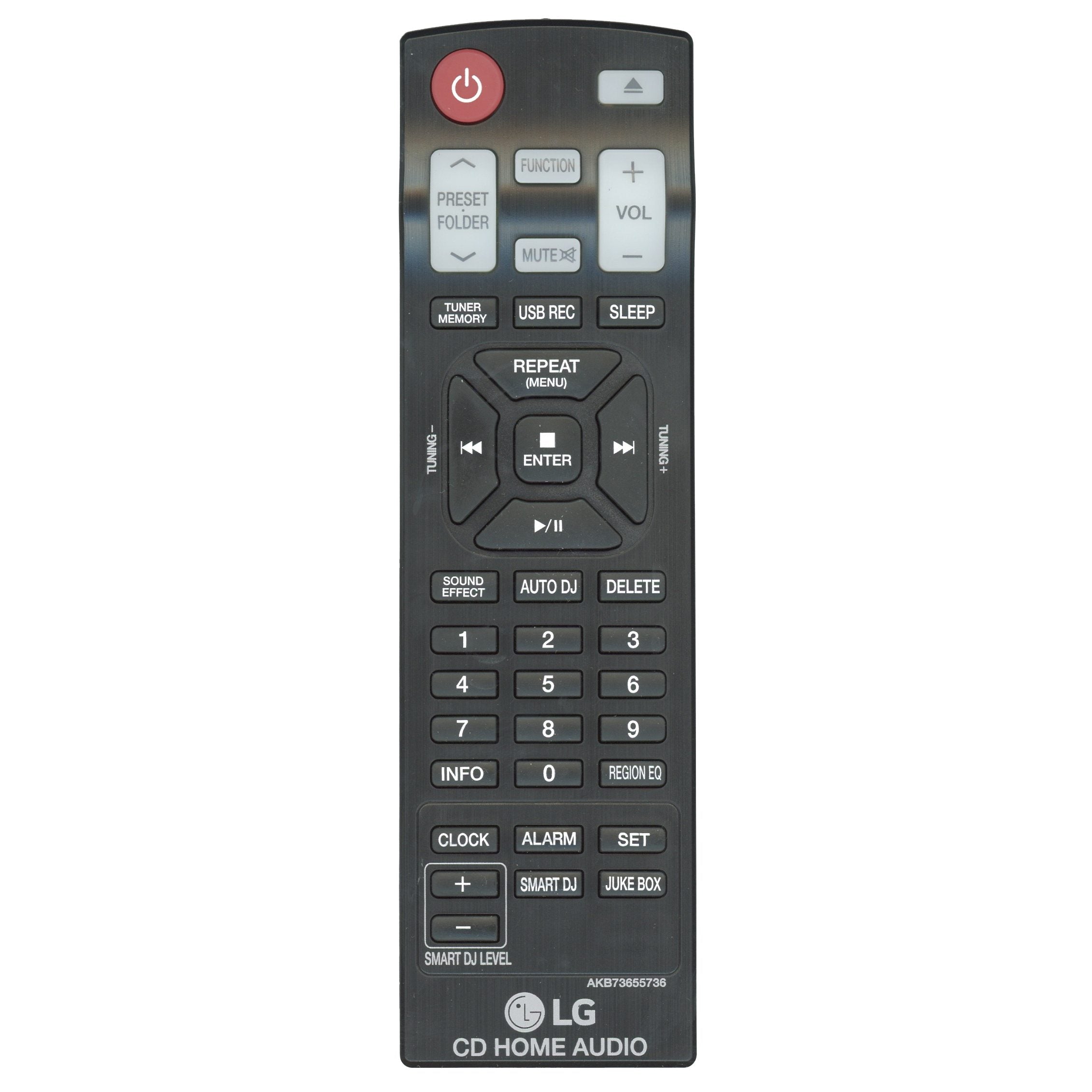 Télécommande audio LG AKB73655736