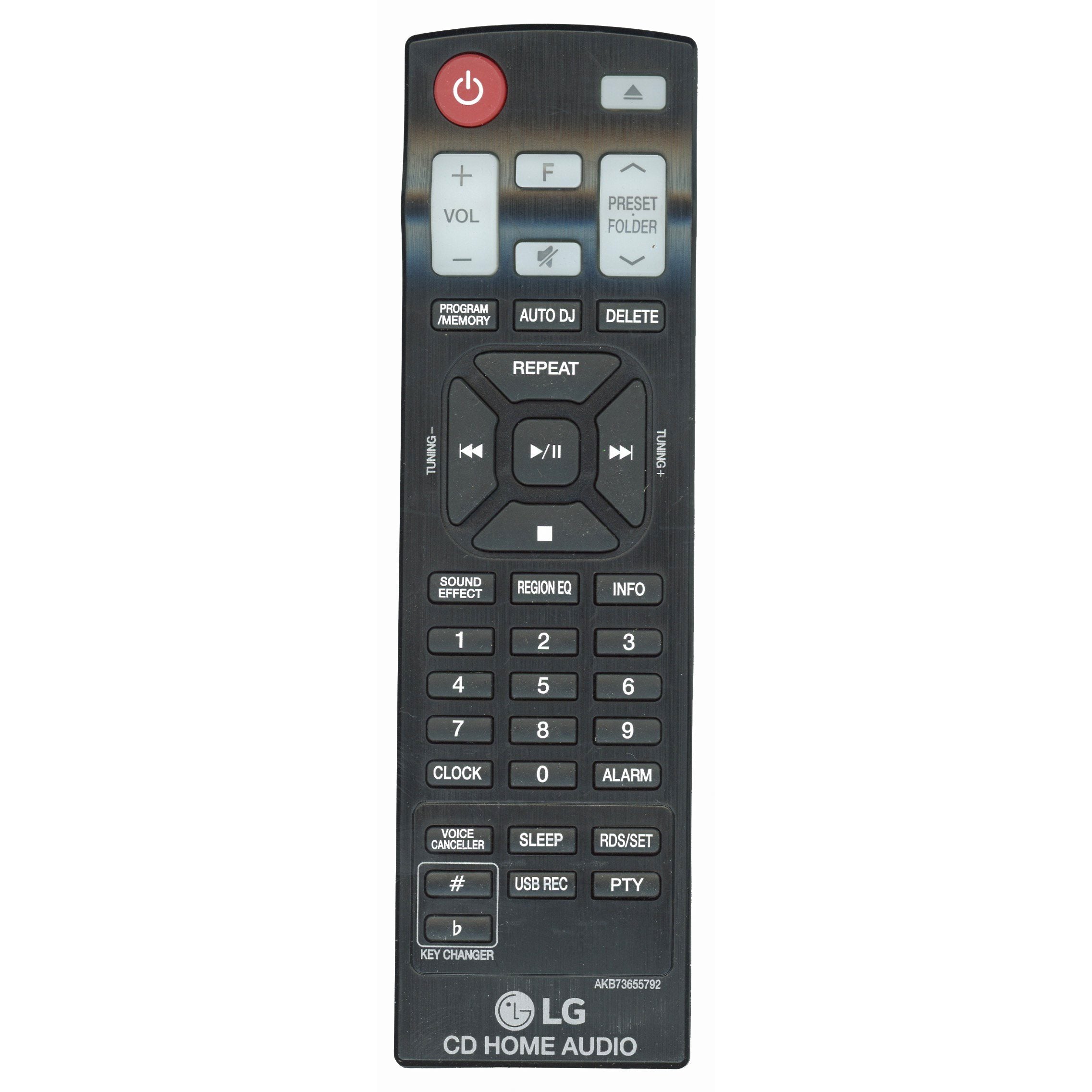 Télécommande audio LG AKB73655792