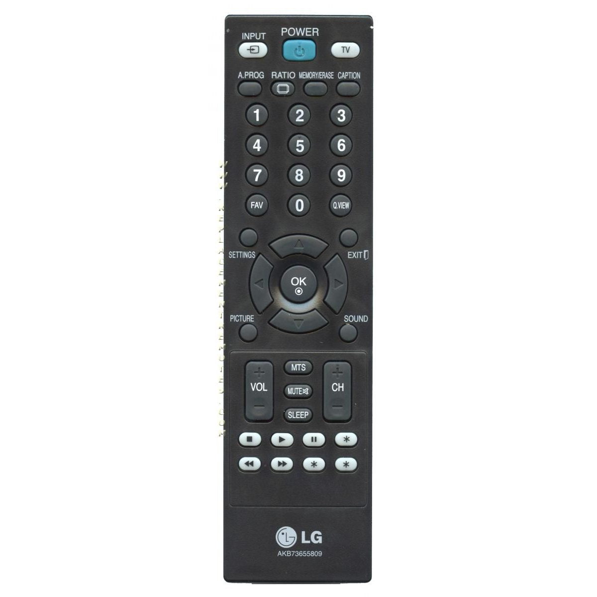 Télécommande pour téléviseur LG AKB73655809