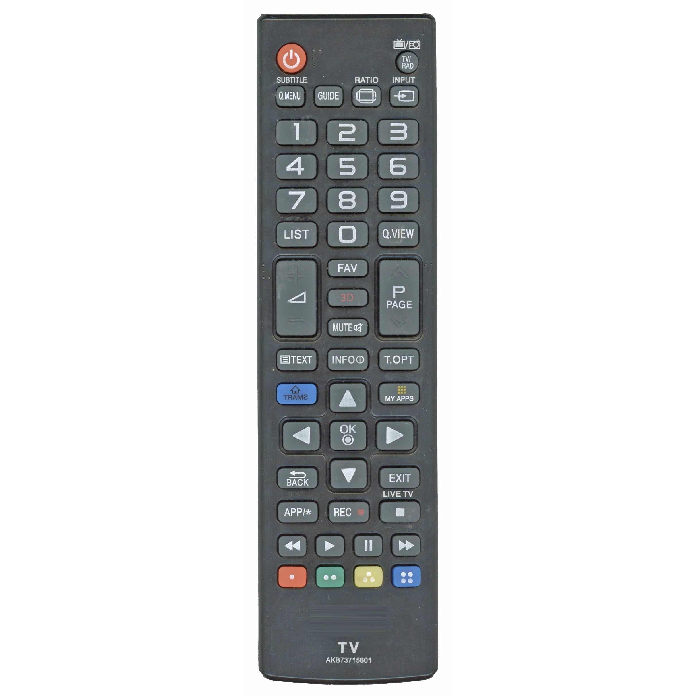 LG AKB73715601 TV Remote Control