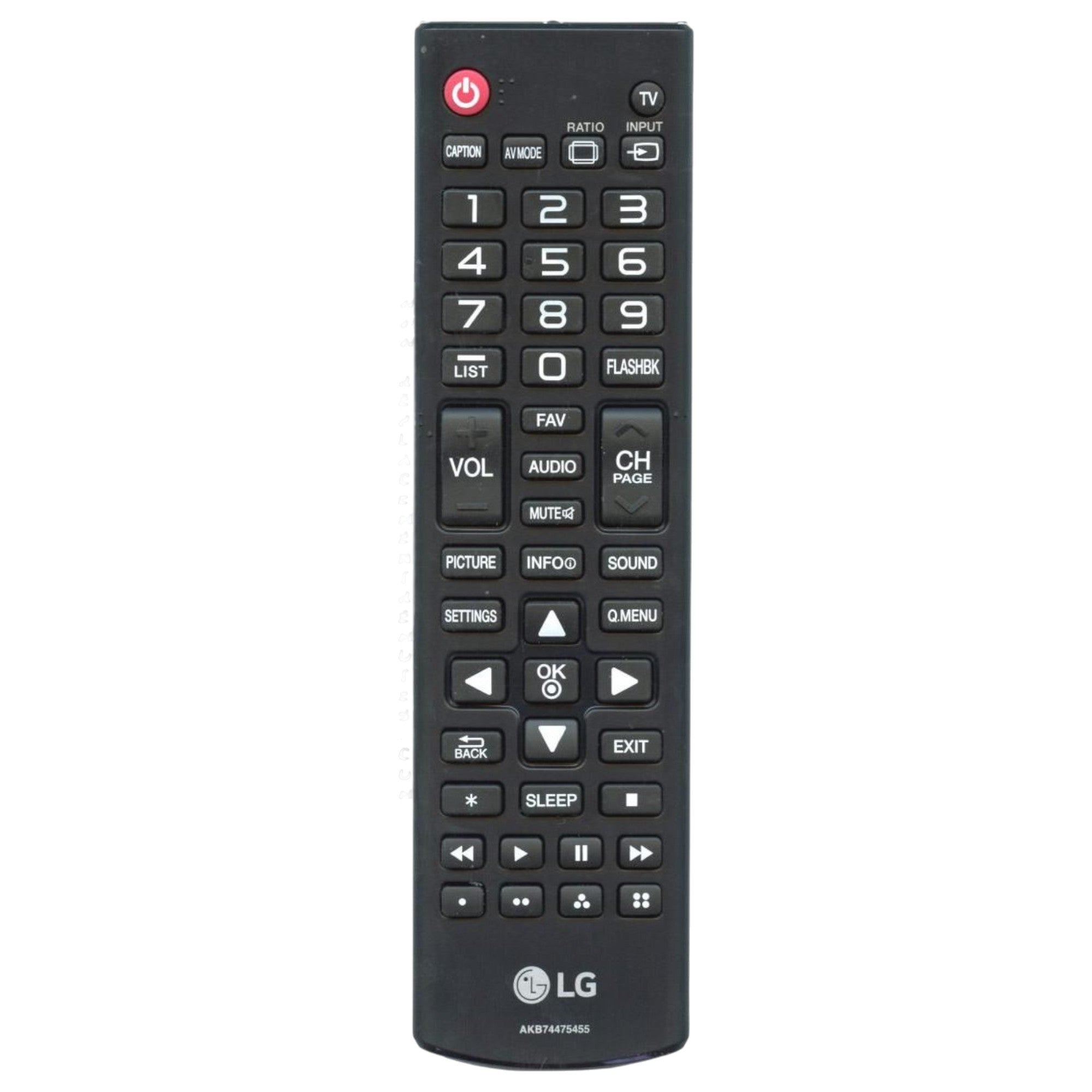 LG AKB74475455 TV Remote Control
