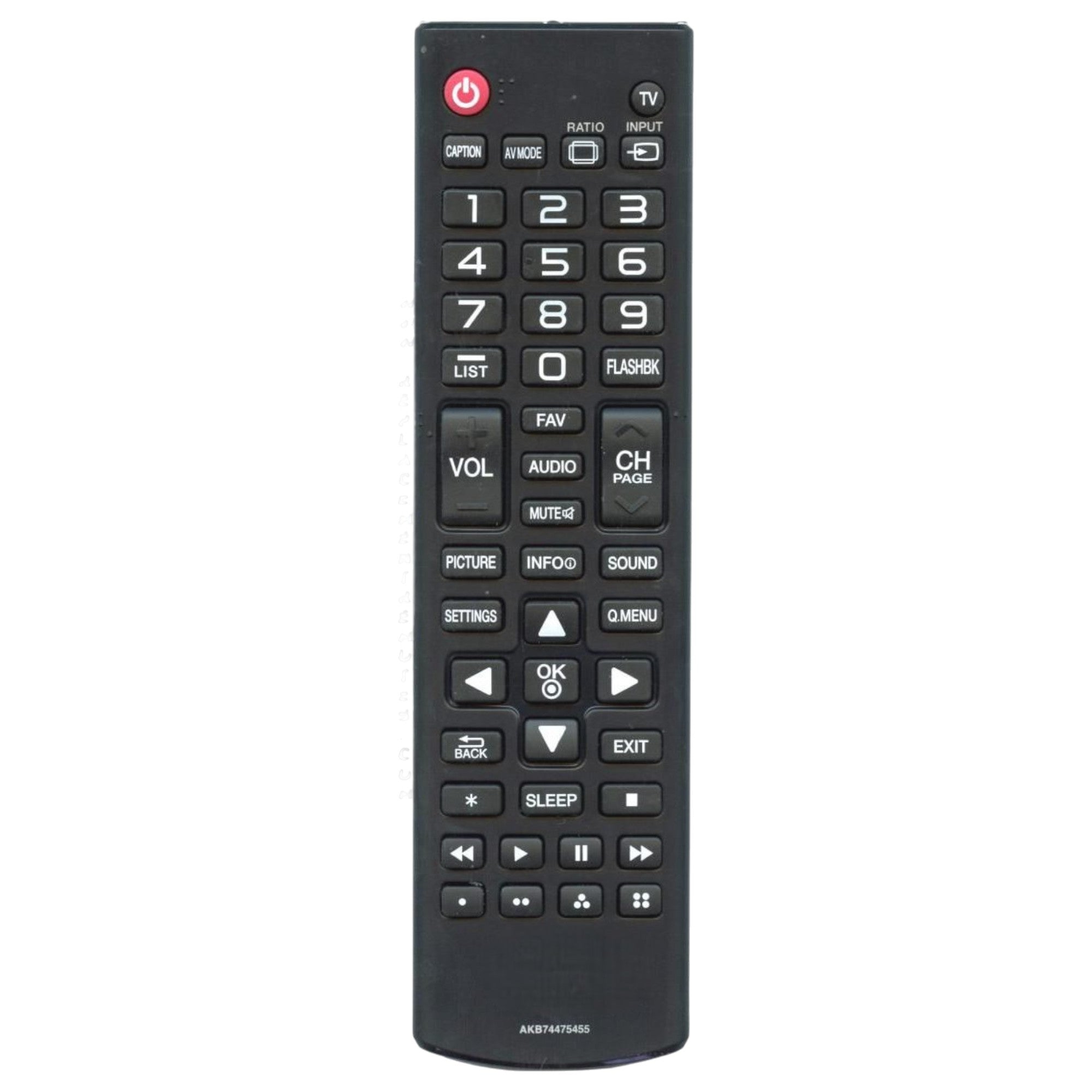 LG AKB74475455 TV Remote Control