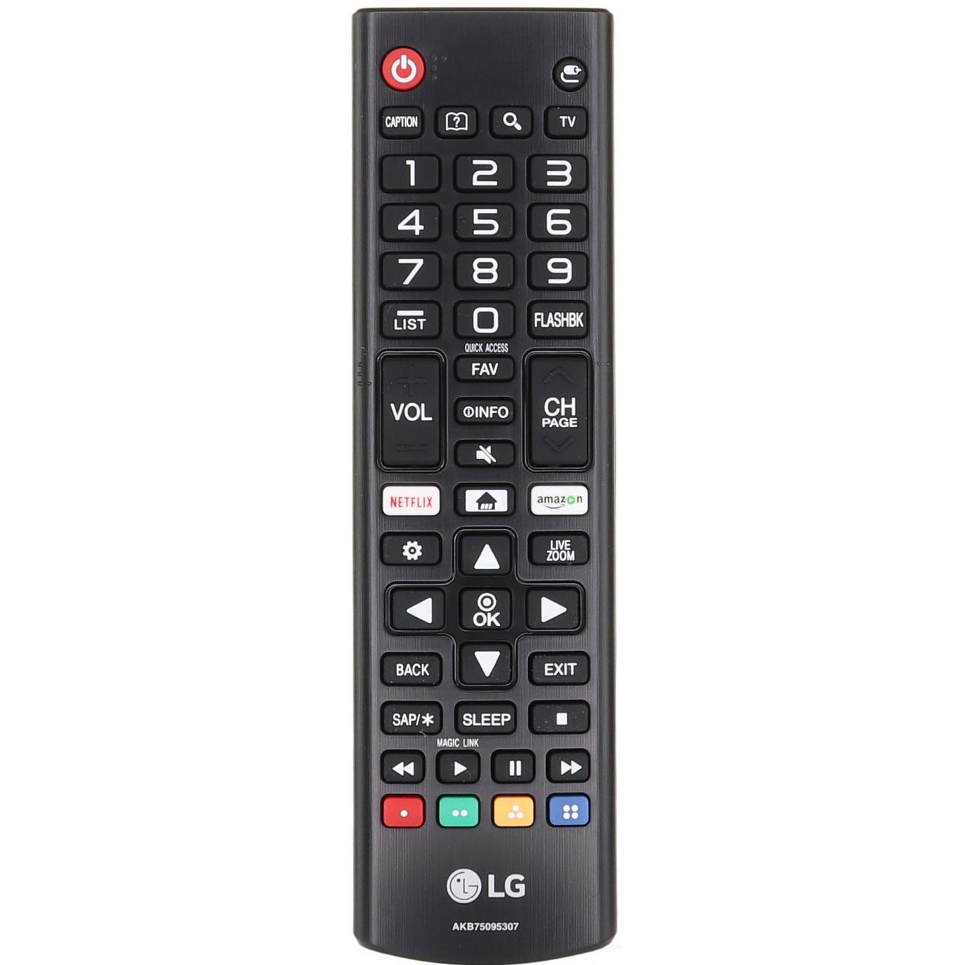 LG AKB75095307 Smart TV Remote Control with Netflix and Amazon Shortcuts – AKB75095307