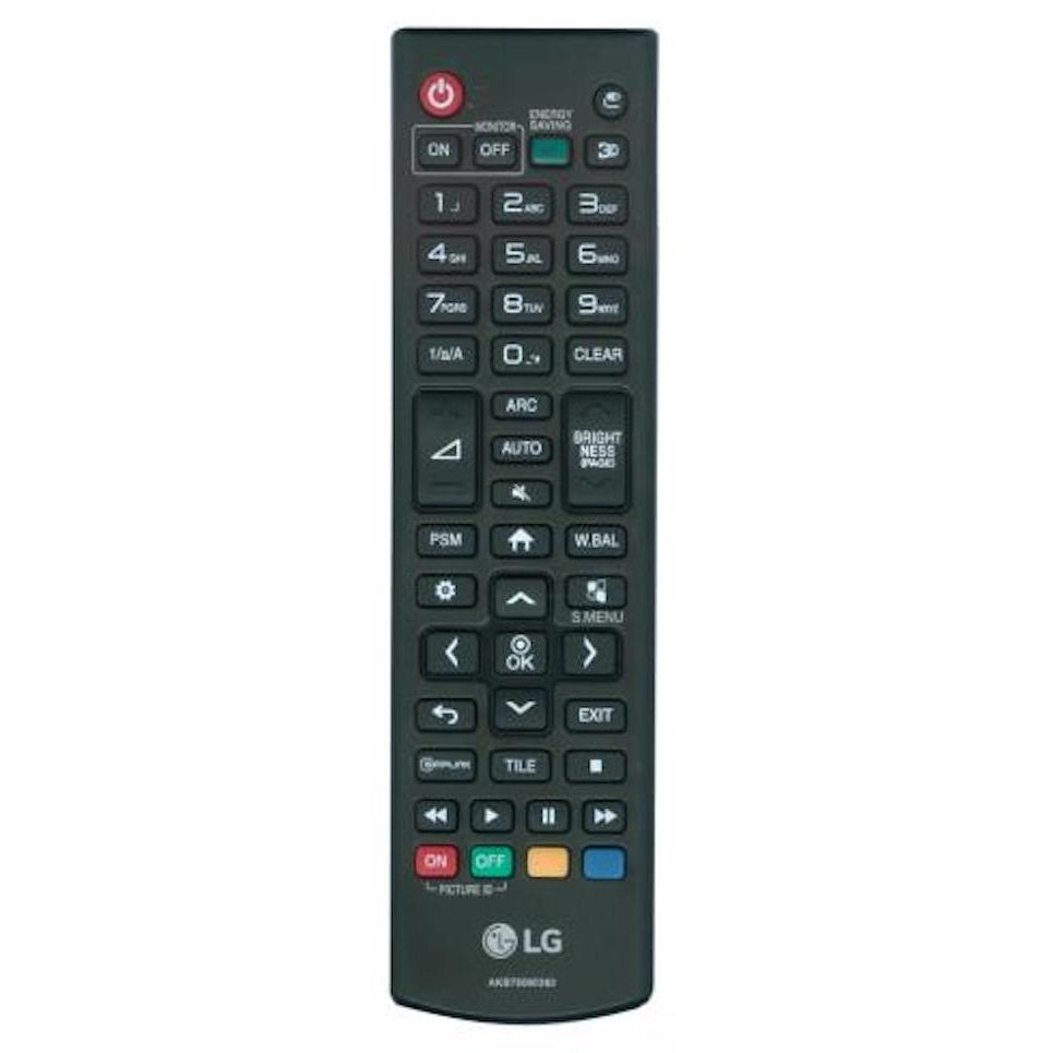 Control remoto del monitor LG AKB75095383
