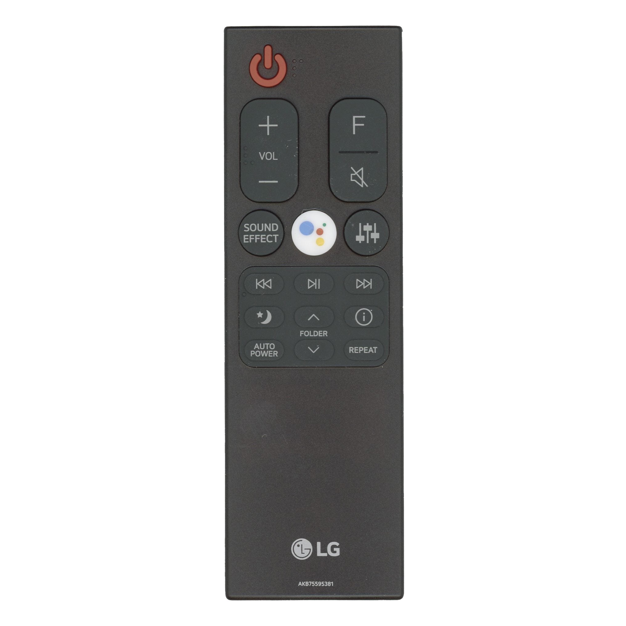 LG AKB75595381 Sound Bar Remote Control - AKB75595381
