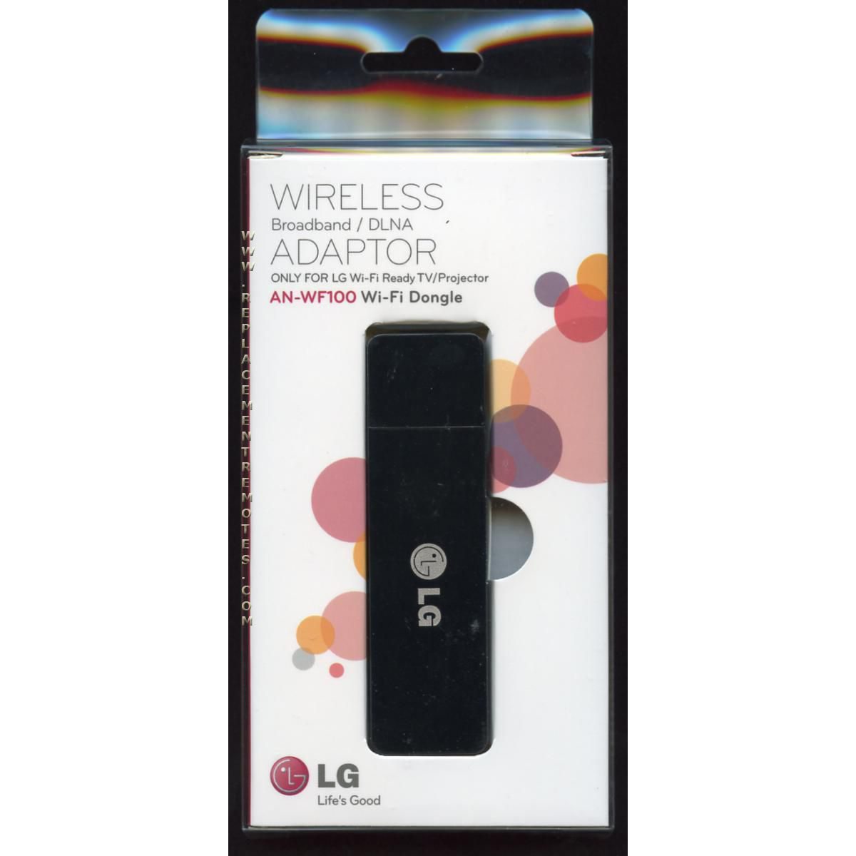 LG ANWF100 WIFI DONGLE TV Remote Control USB Dongle