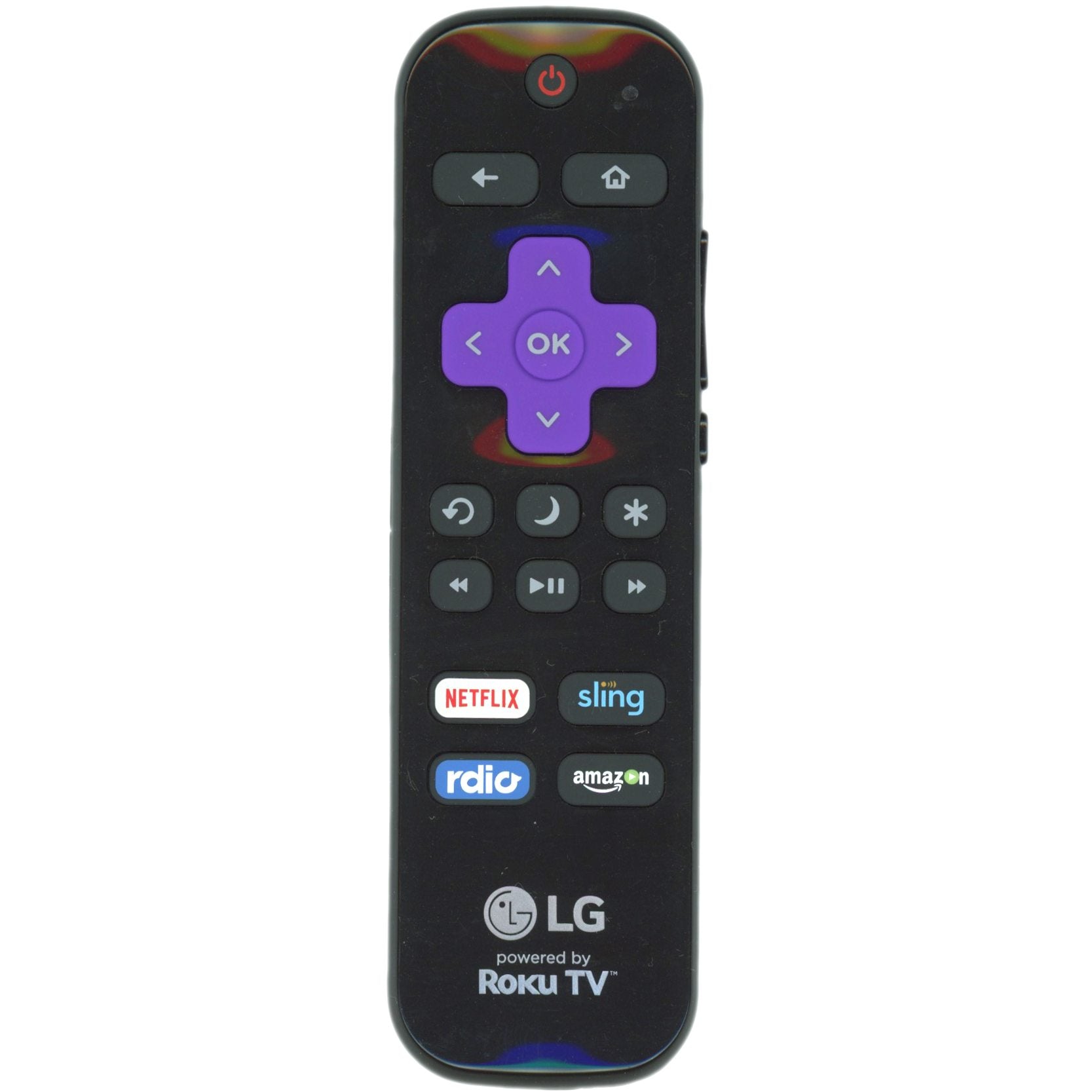 LG LF-RCRUS-16 ROKU TV Remote Control | Netflix | Sling | Rdio | Amazo