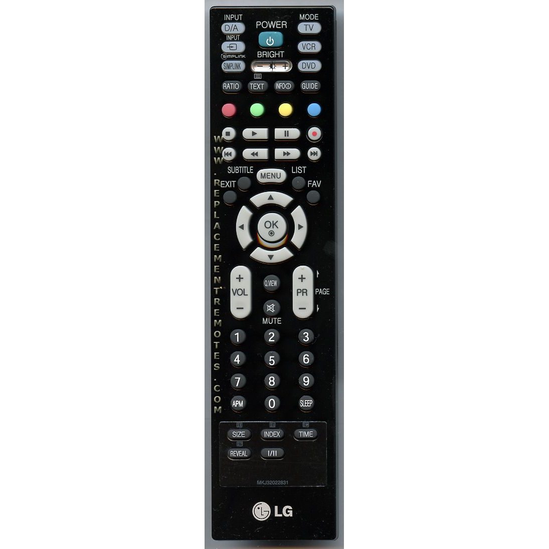 LG MKJ32022831 TV Remote Control