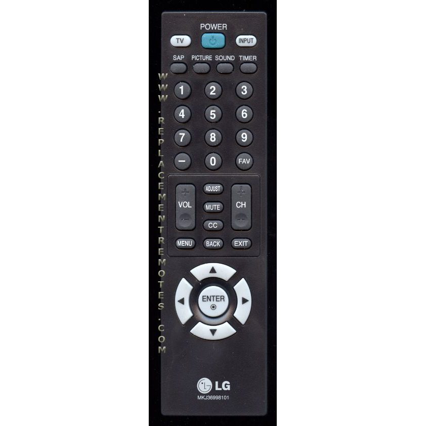 LG MKJ36998101 TV Remote Control