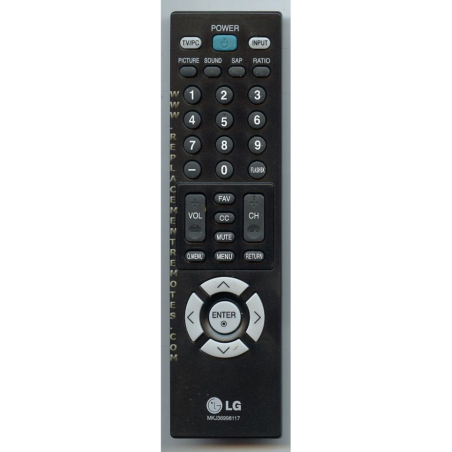 LG MKJ36998117 TV Remote Control