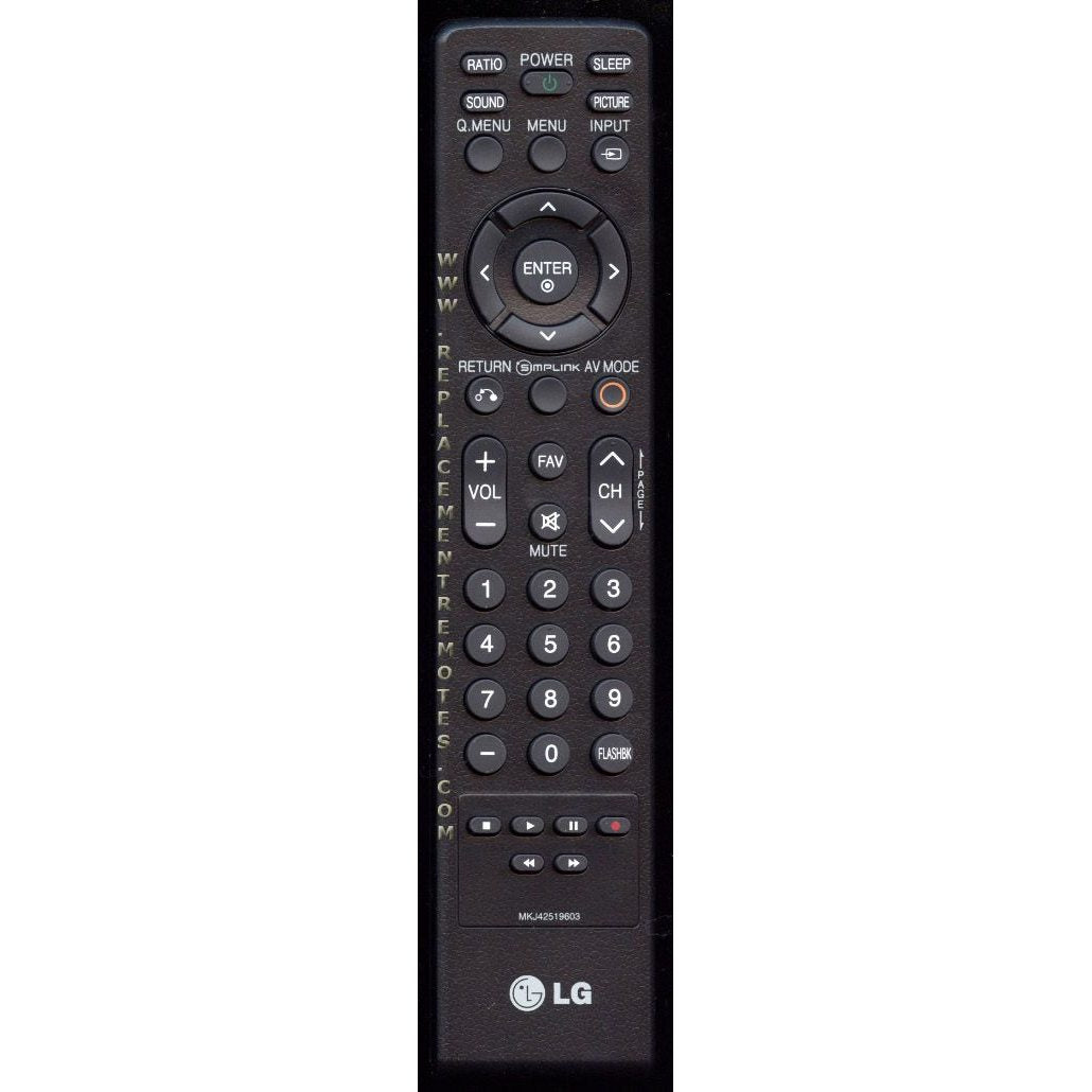 LG MKJ42519603 TV Remote Control