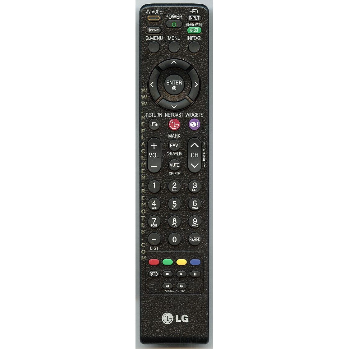 LG MKJ42519632 TV Remote Control