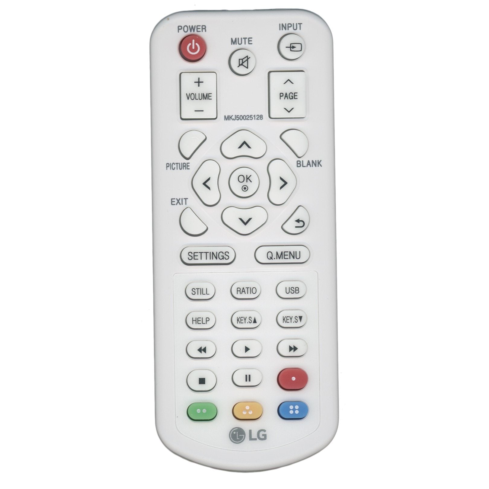 Control remoto del proyector LG MKJ50025128