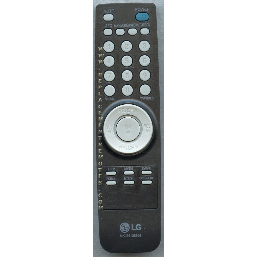 Télécommande pour téléviseur LG MKJ54138918