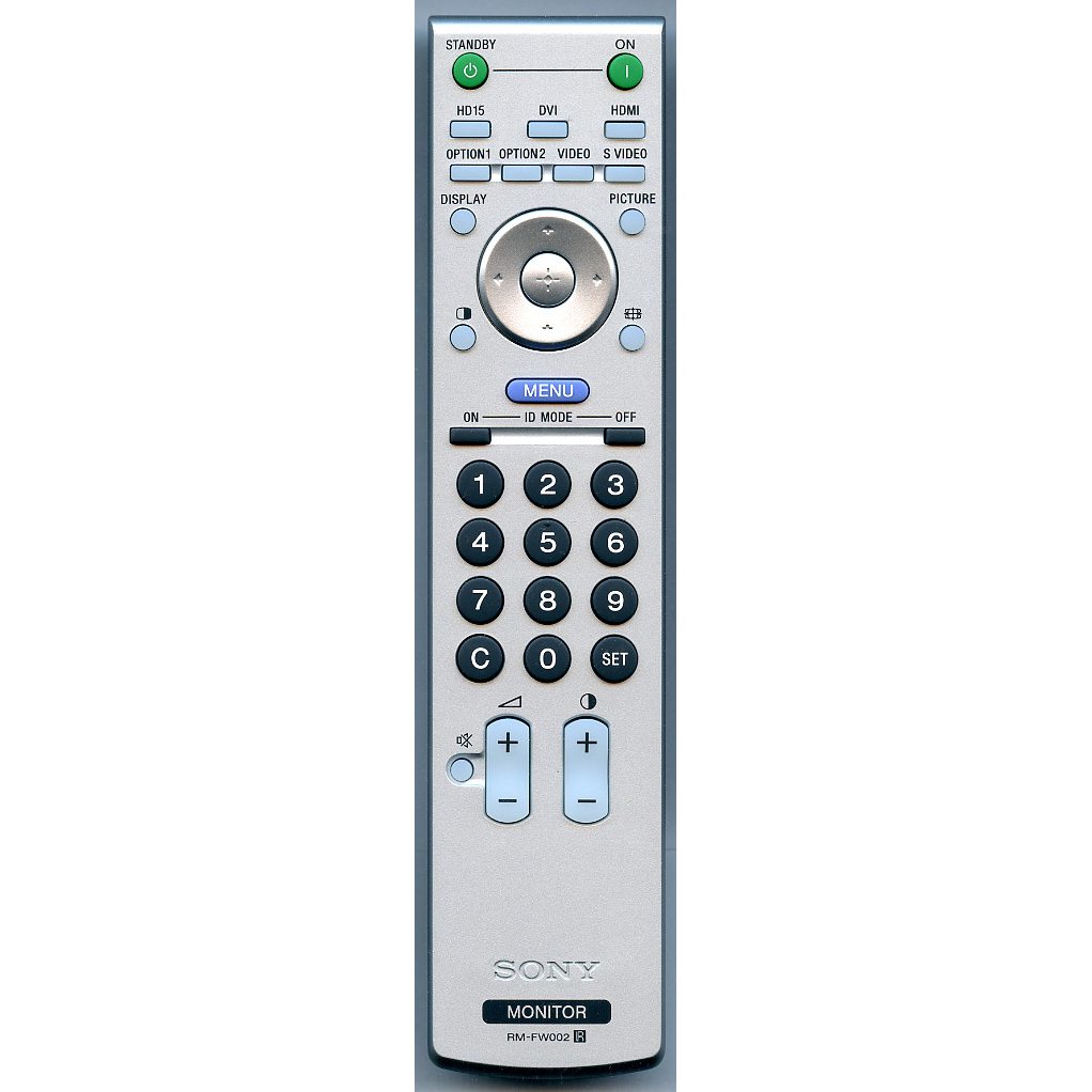 Control remoto del monitor LG RMFW002