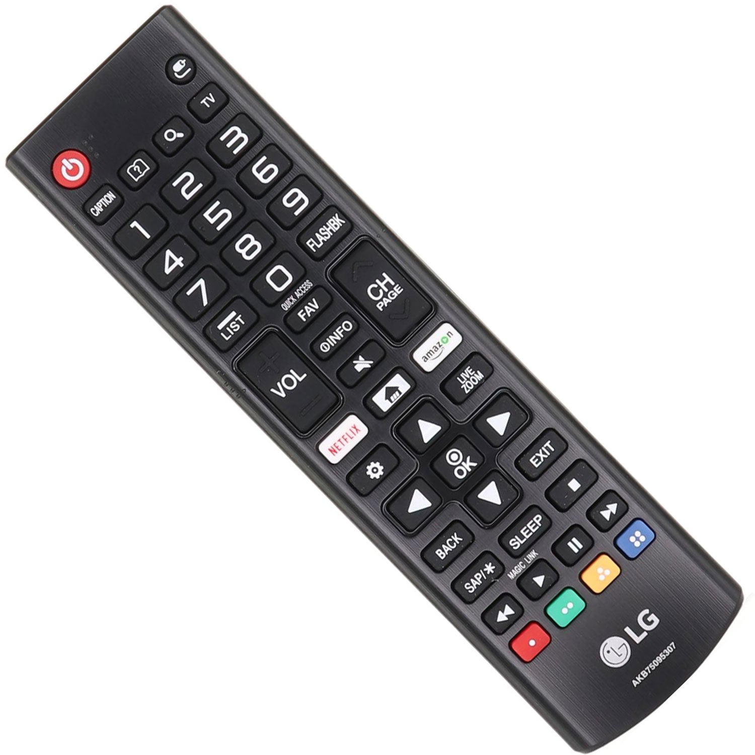 LG AKB75095307 Smart TV Remote Control with Netflix and Amazon Shortcuts – AKB75095307