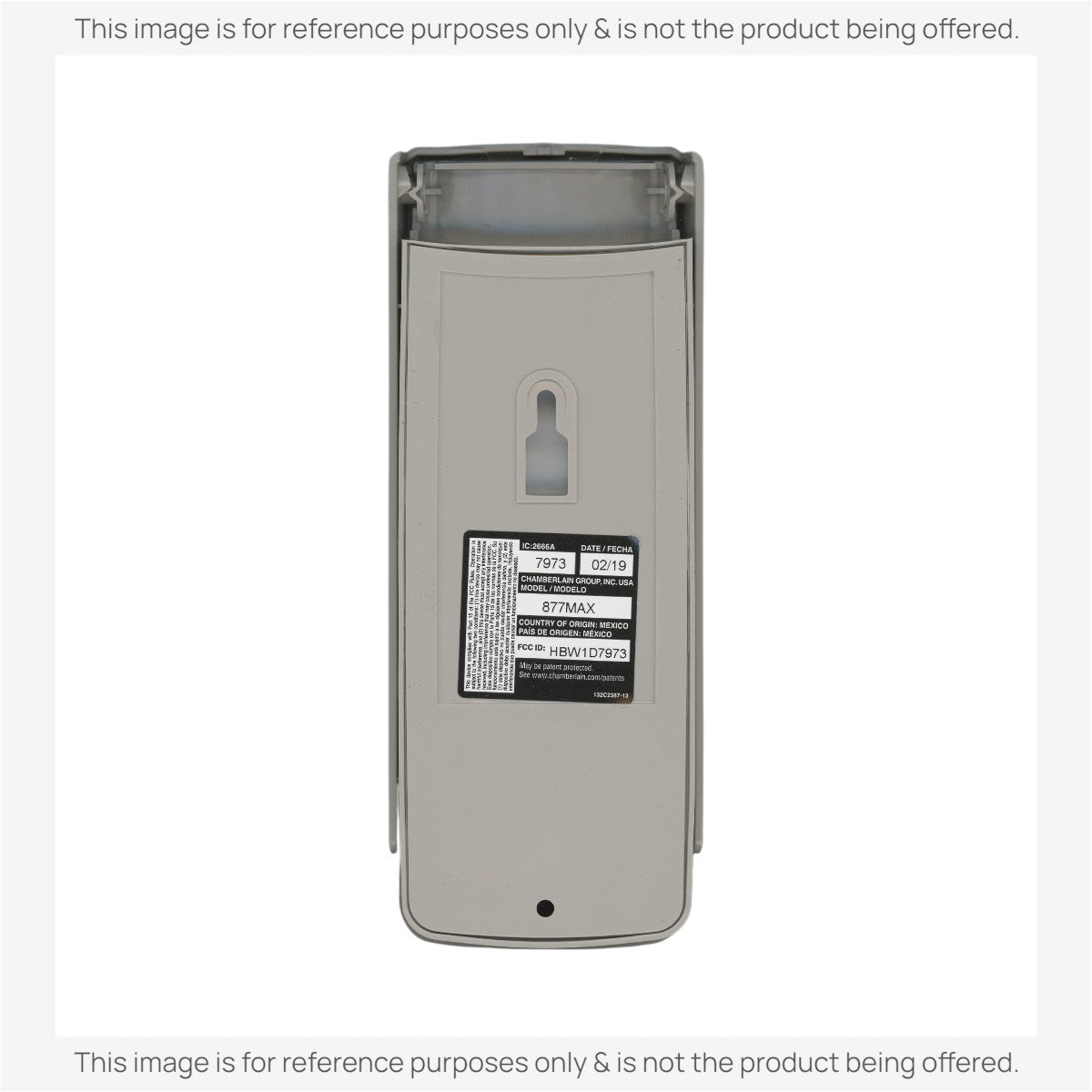 Substitute for LiftMaster 877MAX wireless keypad Garage Door Opener Remote Control [877MAX]