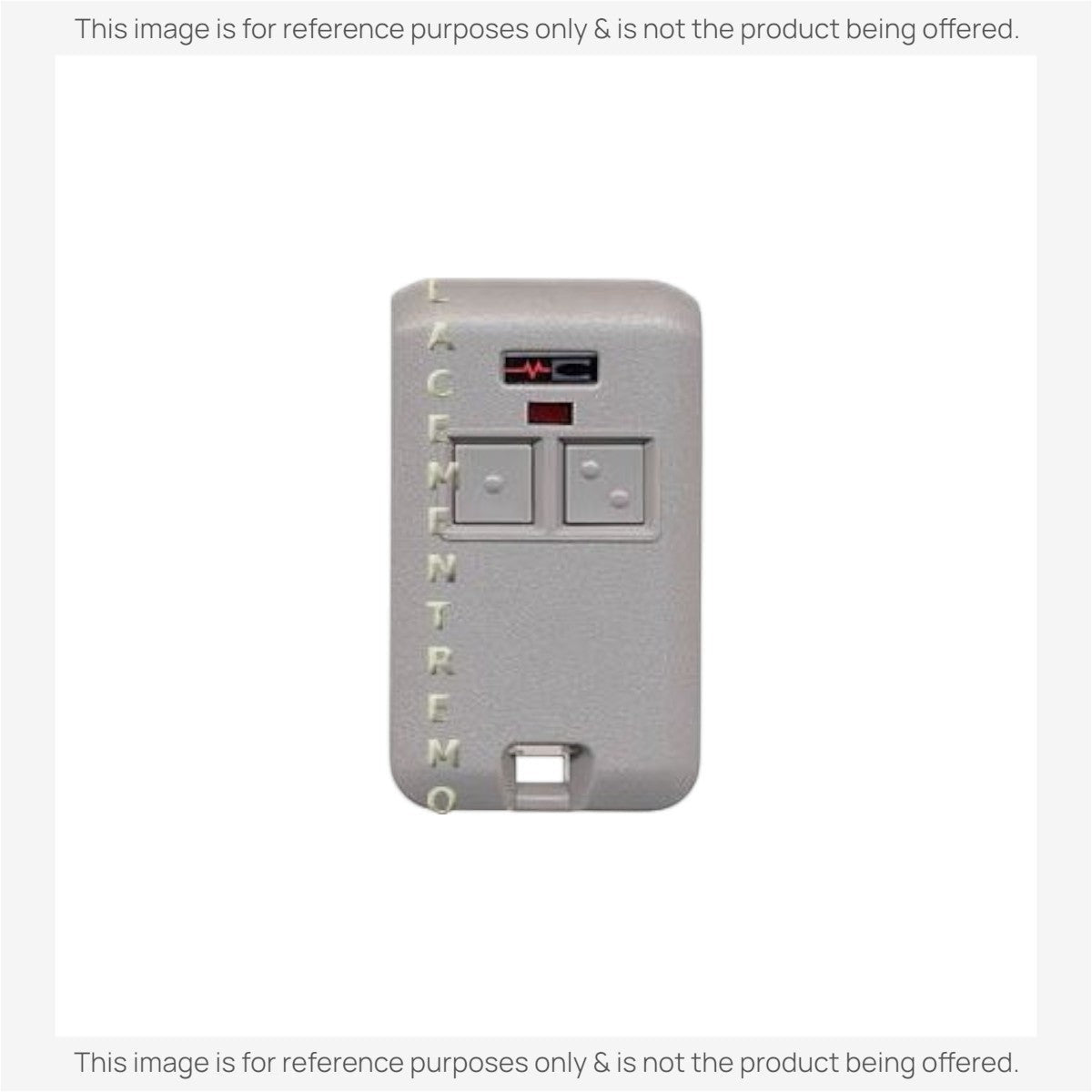 Sustituto para control remoto de llavero para abrir puertas de garaje Linear 3083 Multi-Code de 2 botones y 300 Mhz [RR850LM]