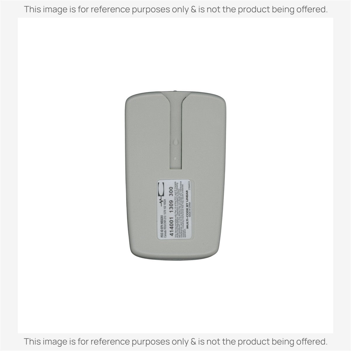 Sustituto para el control remoto de apertura de puerta de garaje Linear 4140 Multi-Code de 4 botones y 300 MHz [RR850LM]
