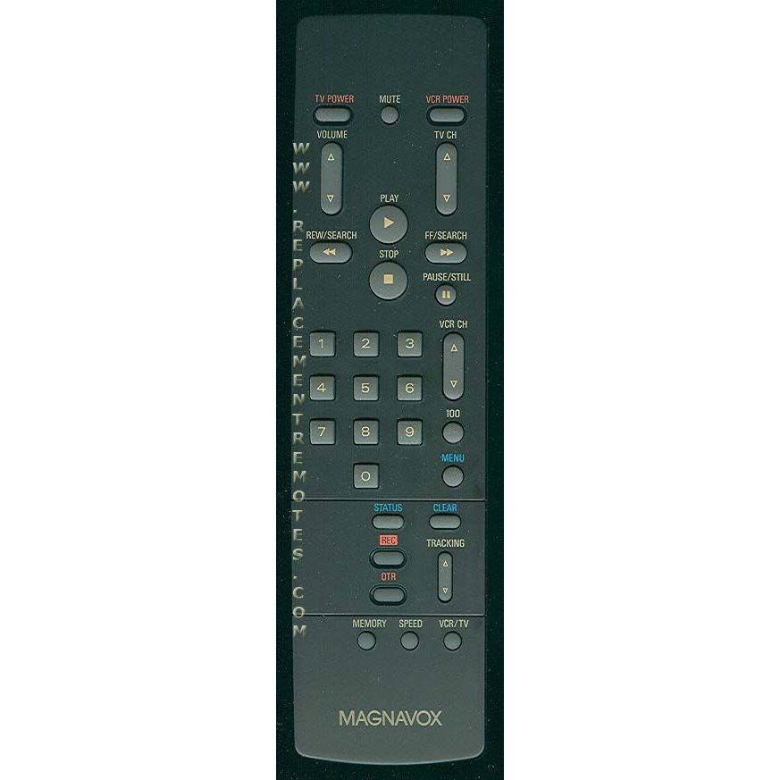 Magnavox 483521837125 VCR Remote Control