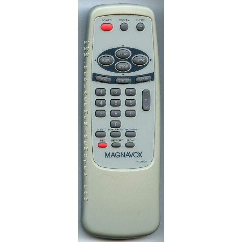 Magnavox NA058UD Télécommande magnétoscope