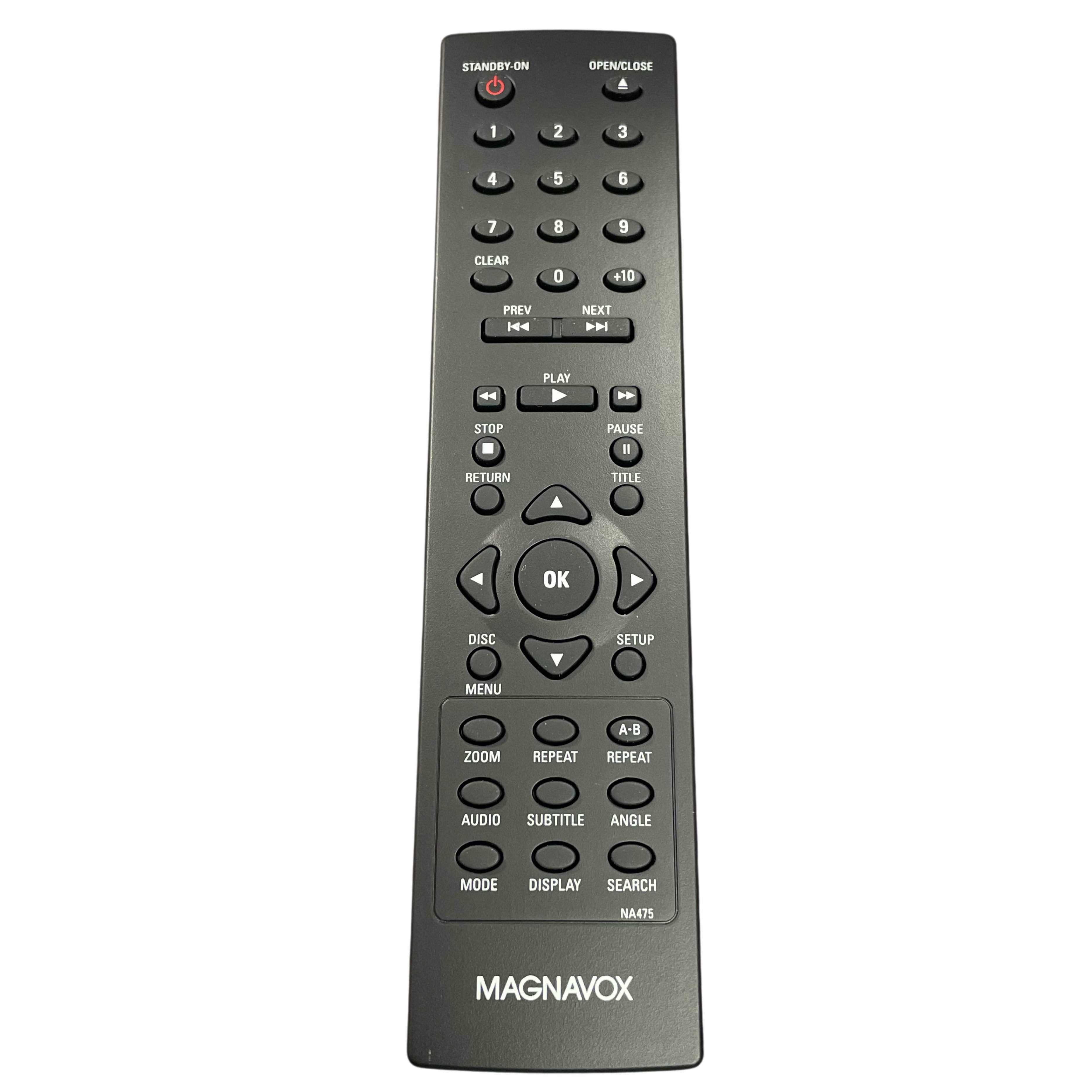 Control remoto de DVD Magnavox NA475