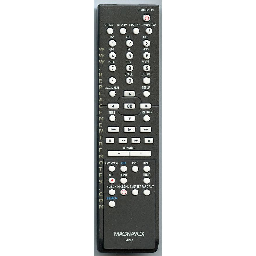 Mando a distancia Magnavox NB559UD DVD/VCR