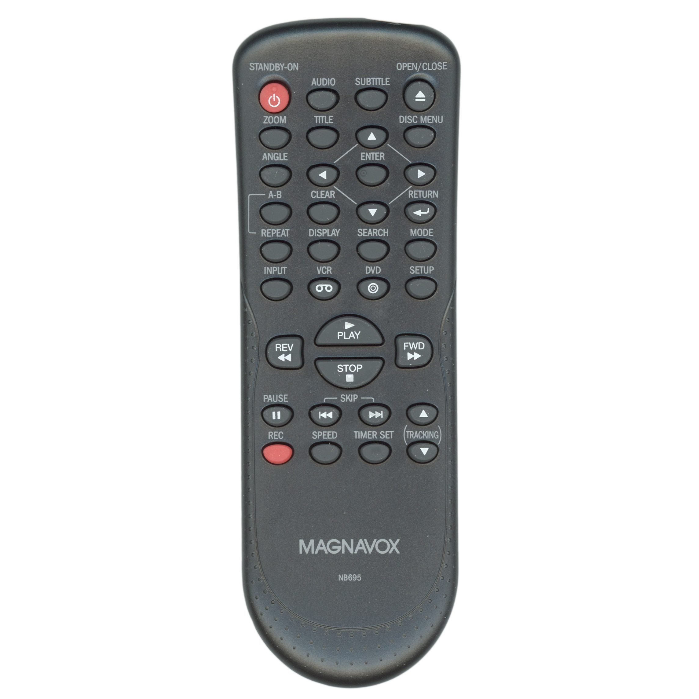 Magnavox NB695UH Télécommande DVD/magnétoscope