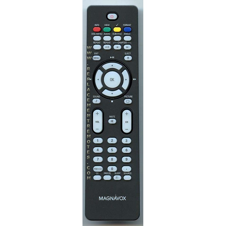 Magnavox RC2034304/01B TV/DVD Remote Control