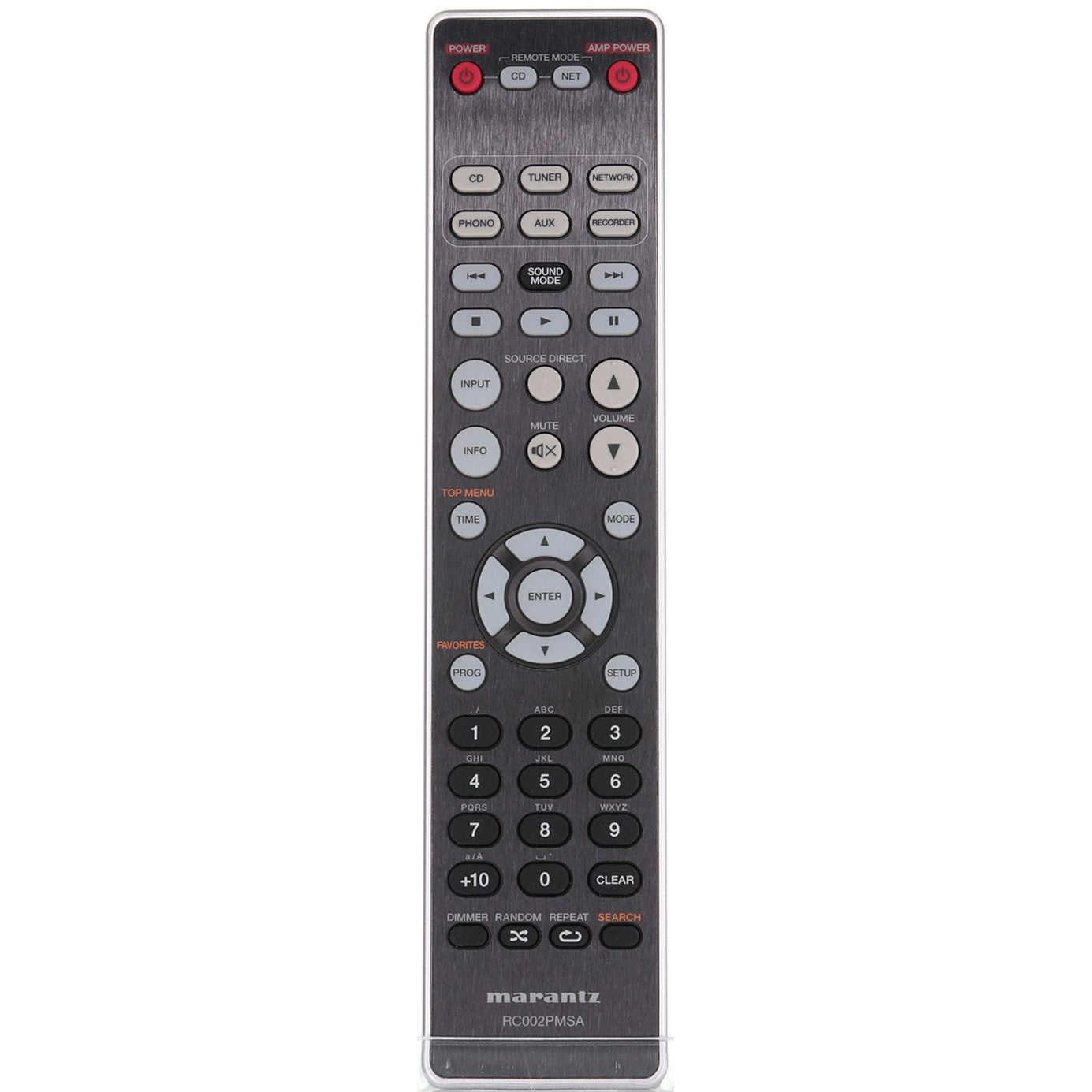Telecomando Di Ricambio RC002PMSA Per Marantz PM8005 SA8005 - Sostituto Originale, Nessuna Programmazione Richiesta