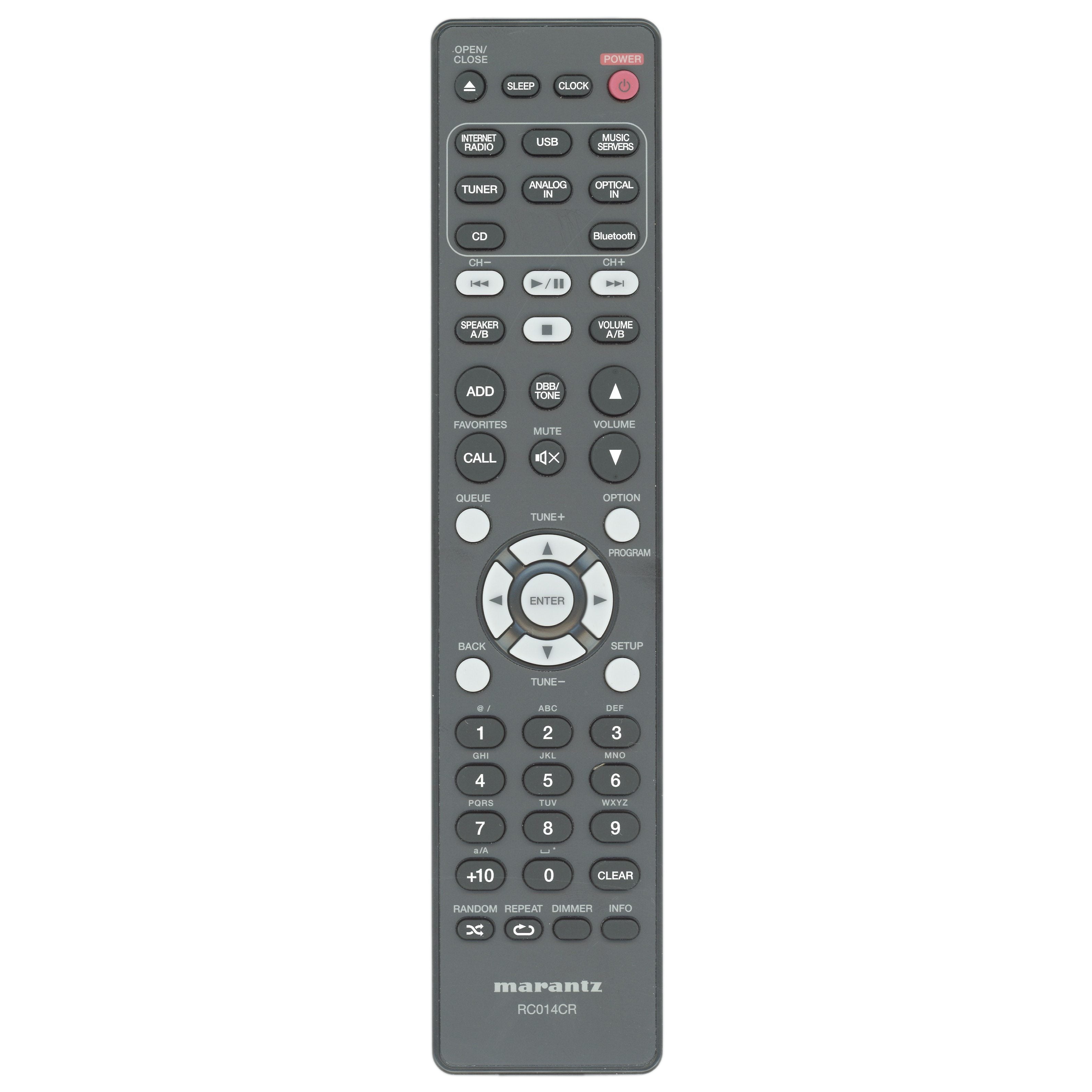 Cd Remote Marantz RC014CR CD Remote Control - 30701026700AM
