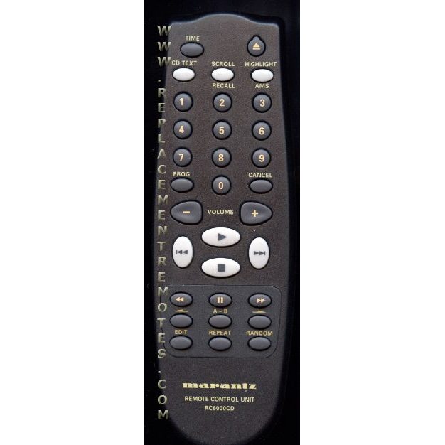 Marantz RC6000CD Audio Remote Control