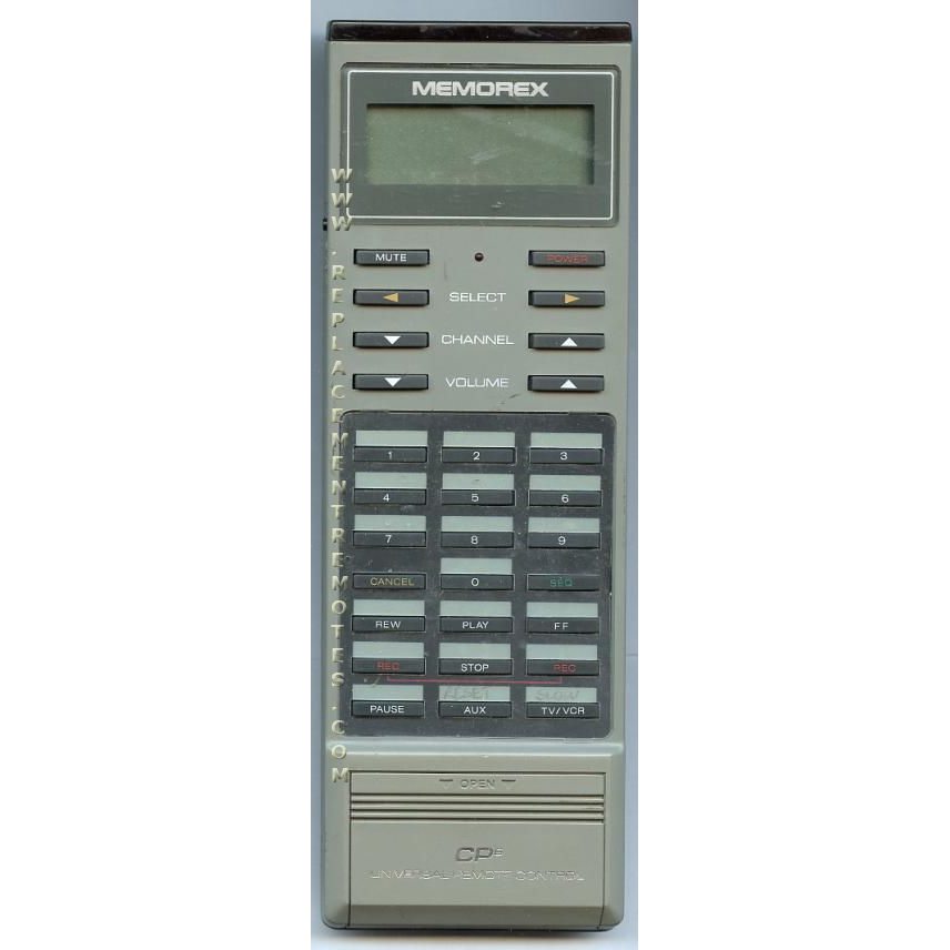 Memorex CP6 VCR Remote Control