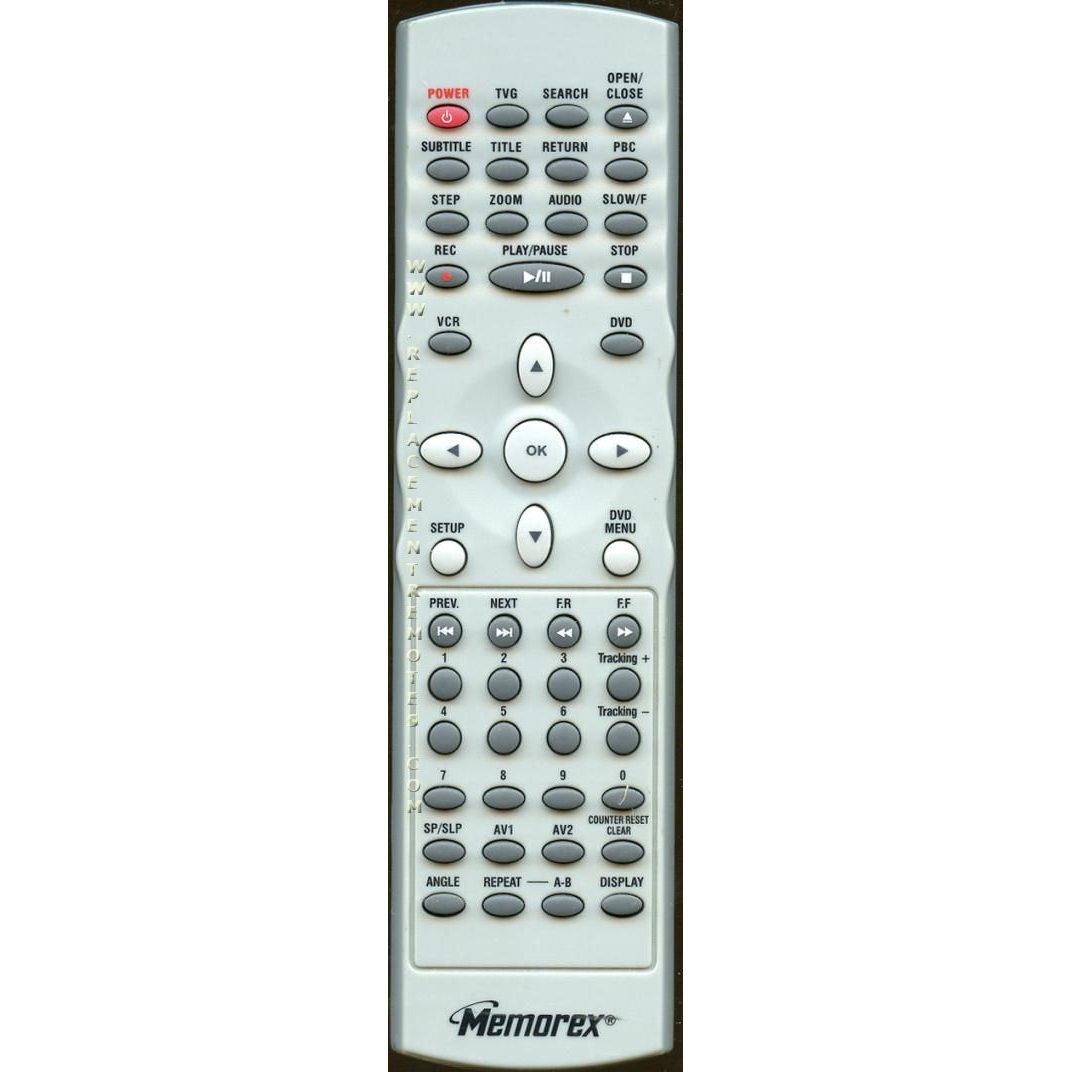 Control remoto para DVD/VCR Memorex MVD4544
